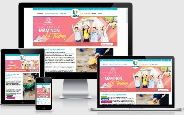 Responsive – hiển thị tốt trên mọi thiết bị