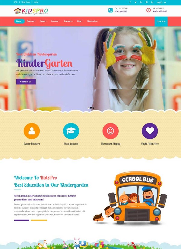 Những lưu ý quan trọng khi thiết kế website trường mầm non