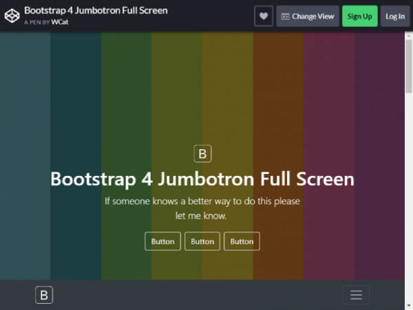 Tạo Jumbotron (khối nổi bật)