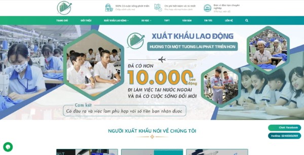 Các yêu cầu quan trọng khi thiết kế Website xuất khẩu lao động
