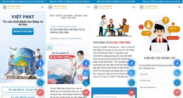 Các tính năng cần có trên Website xuất khẩu lao động