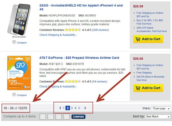 Tác động của pagination đến SEO