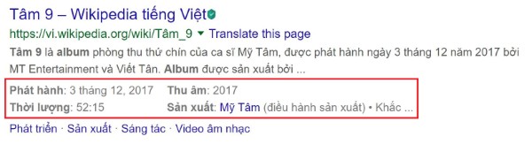 Thông tin chi tiết về bài hát