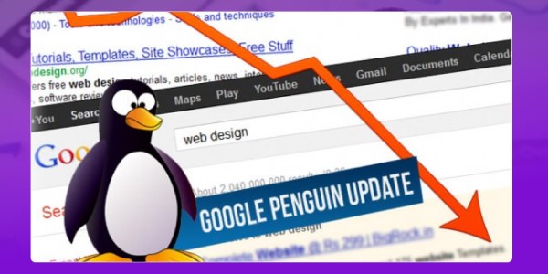 Google Penguin làm giảm mạnh thứ hạng từ khóa