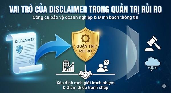 Disclaimer là gì? Tại sao cần tuyên bố miễn trừ trách nhiệm? Disclaimer là một công cụ quản trị rủi ro quan trọng giữa doanh nghiệp và người dùng
