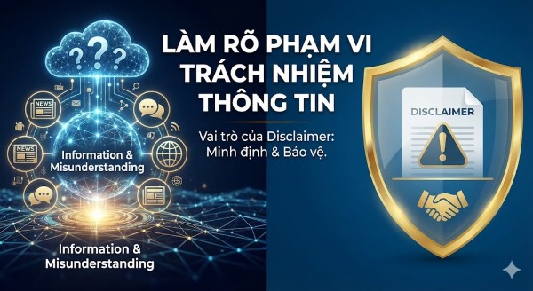 Disclaimer là gì? Tại sao cần tuyên bố miễn trừ trách nhiệm? Disclaimer giúp người dùng hiểu rõ phạm vi trách nhiệm của nội dung