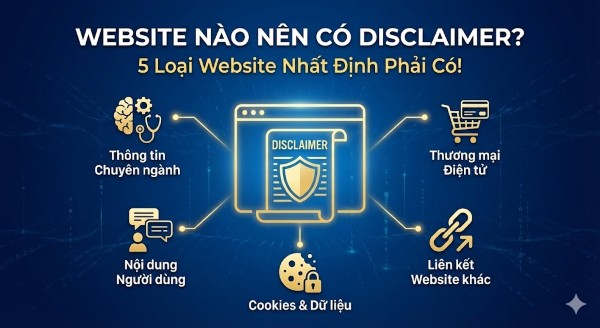 Disclaimer là gì? Tại sao cần tuyên bố miễn trừ trách nhiệm? Các website được chuyên gia pháp lý khuyên nên có disclaimer