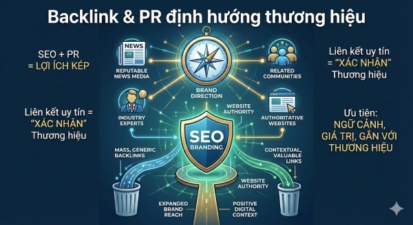 Backlink hỗ trợ củng cố hình ảnh thương hiệu trong SEO Branding