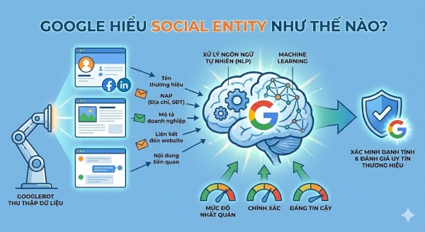 Social Entity càng rõ ràng, Google càng “hiểu” bạn nhanh và chính xác hơn.