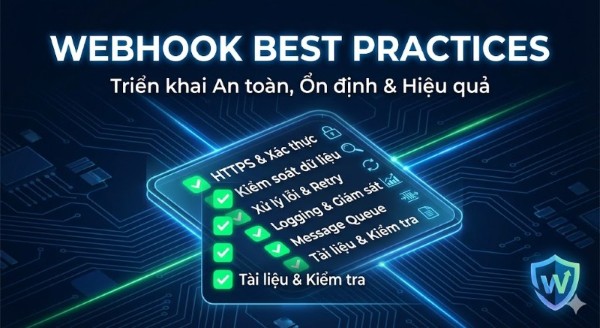 Best practices khi triển khai Webhook