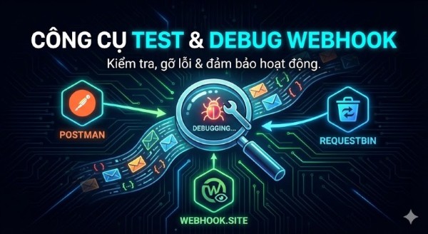 Các công cụ test và debug Webhook